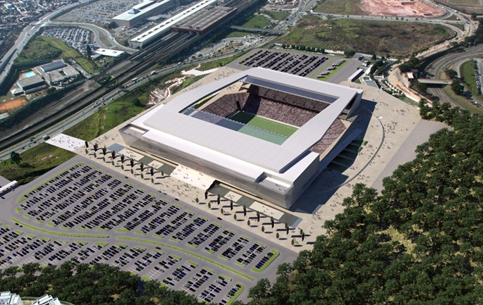 Corinthians Arena, Brésil